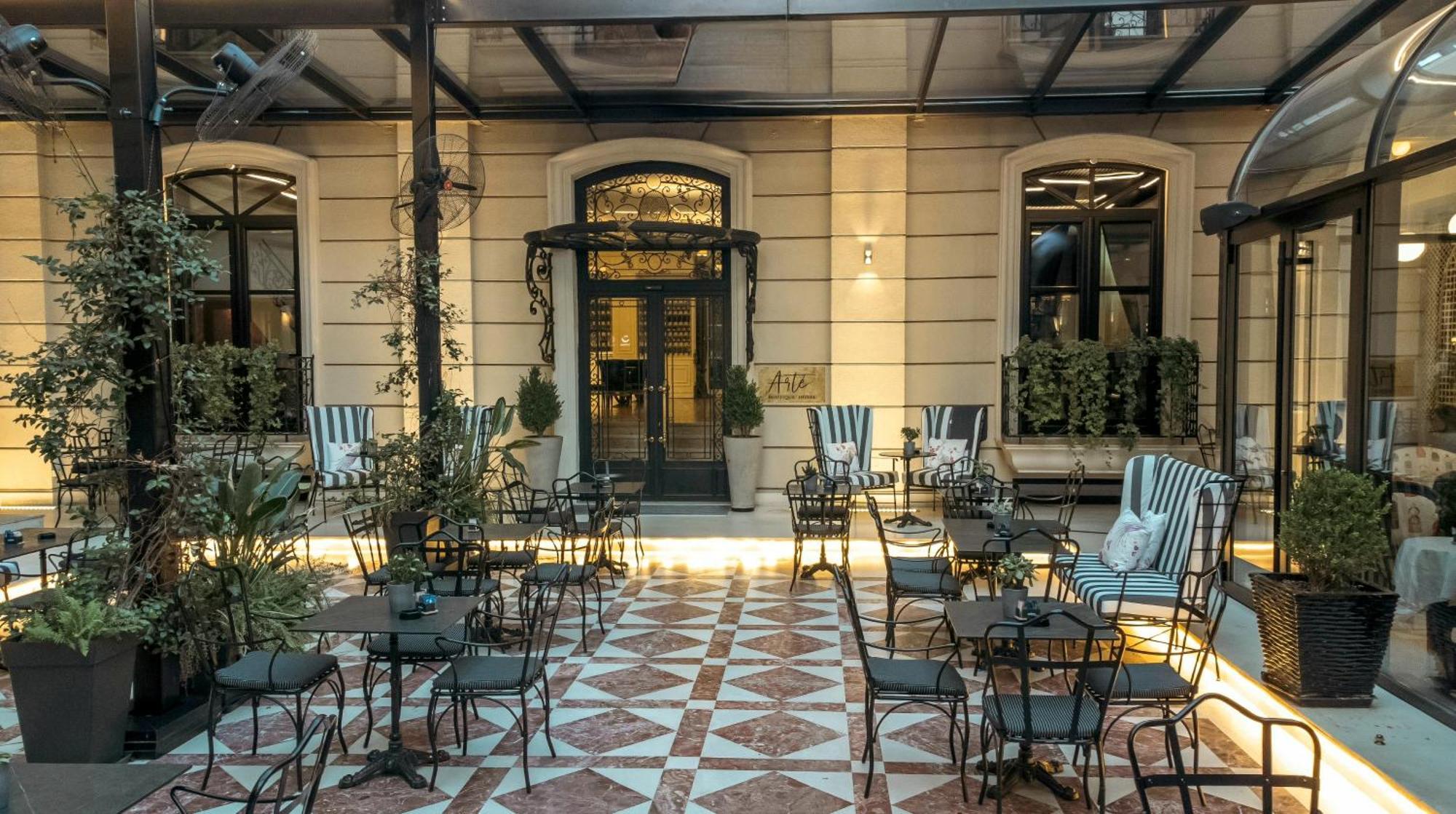 Arte Boutique Hotel Tirana Exterior foto